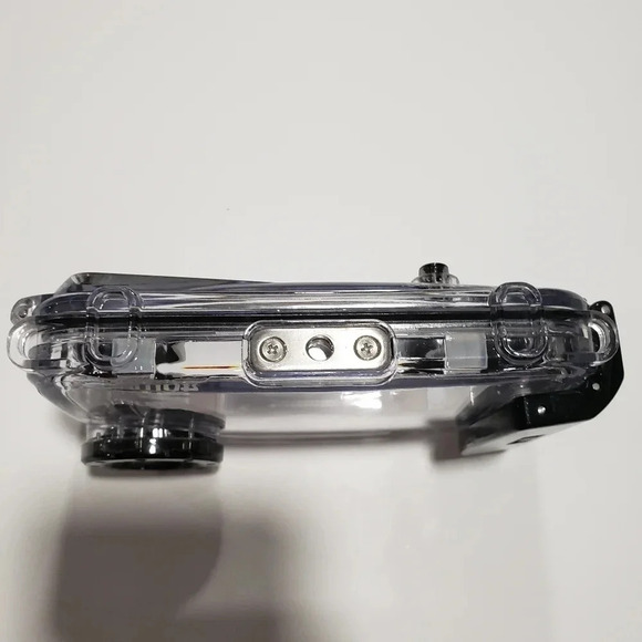 (2)Seashell SS-I  40mm iPhone waterproof /underwater housing case black/clear - Picture 4 of 6